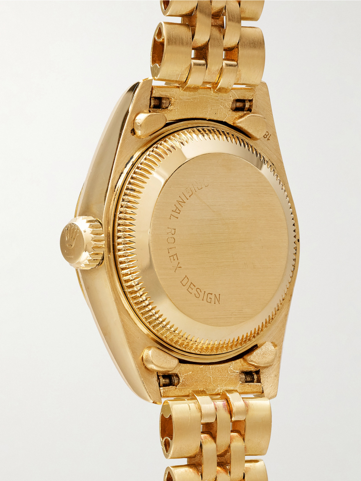 + Rolex Vintage 1960s Datejust Automatic 26mm 18-karat Gold Watch, Ref. No. 69178 - One size
