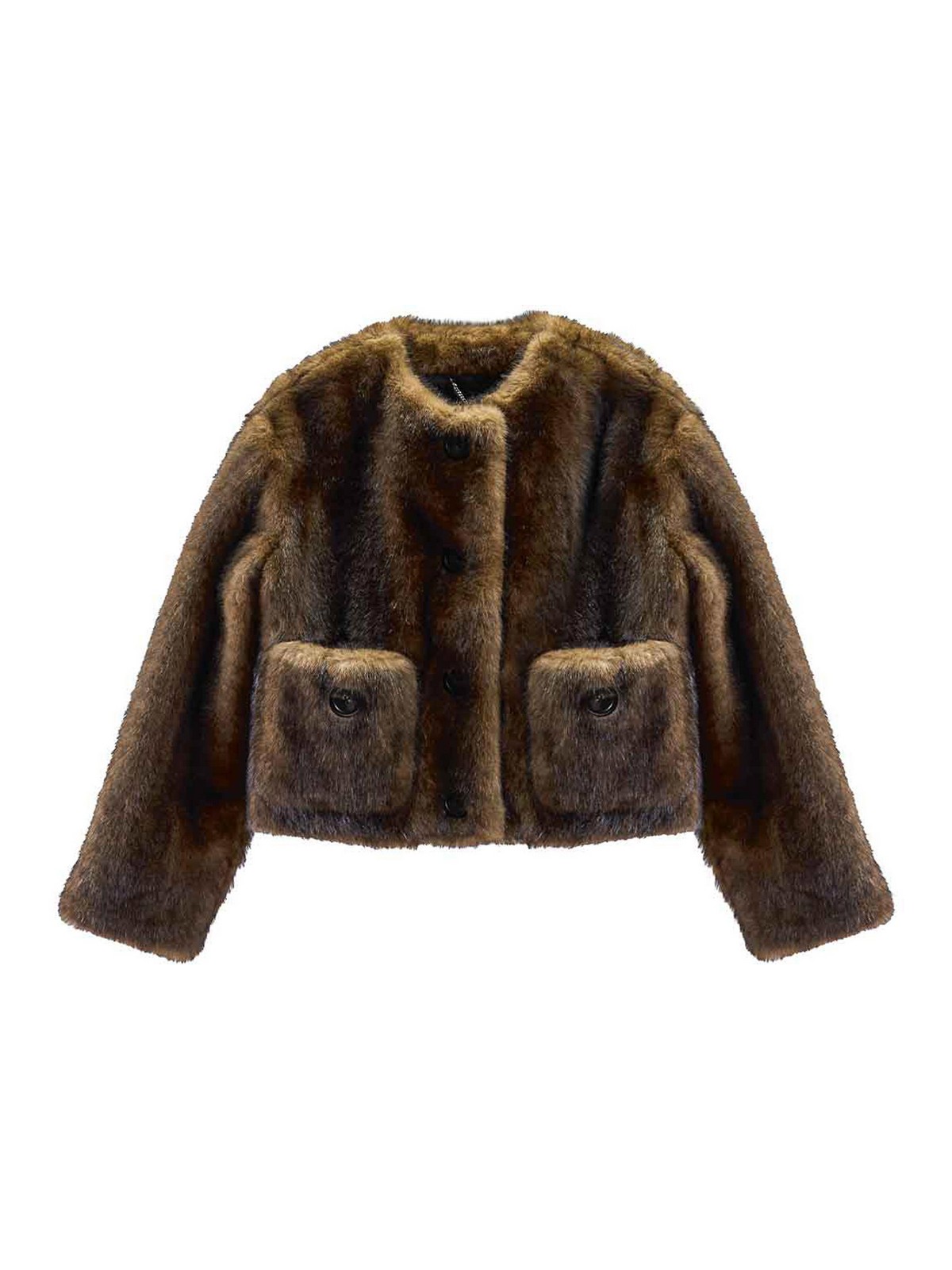 Teddy Cropped Jacket