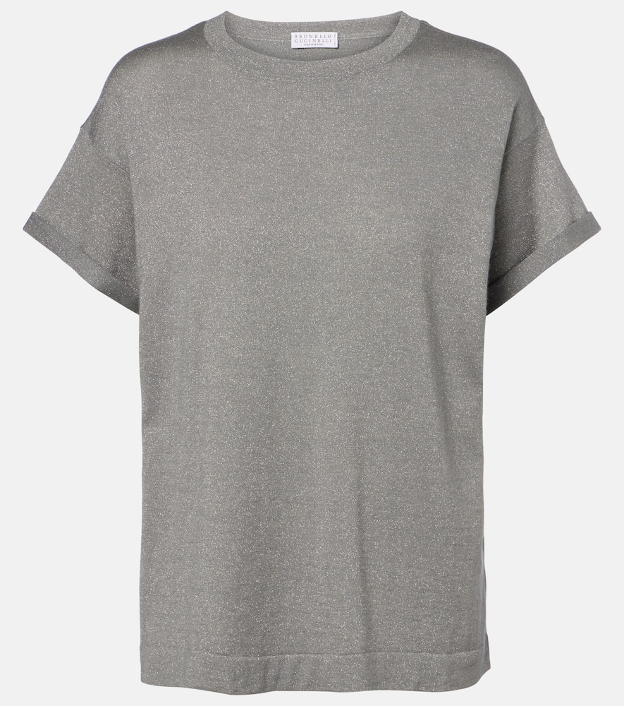 Cashmere and silk-blend T-shirt