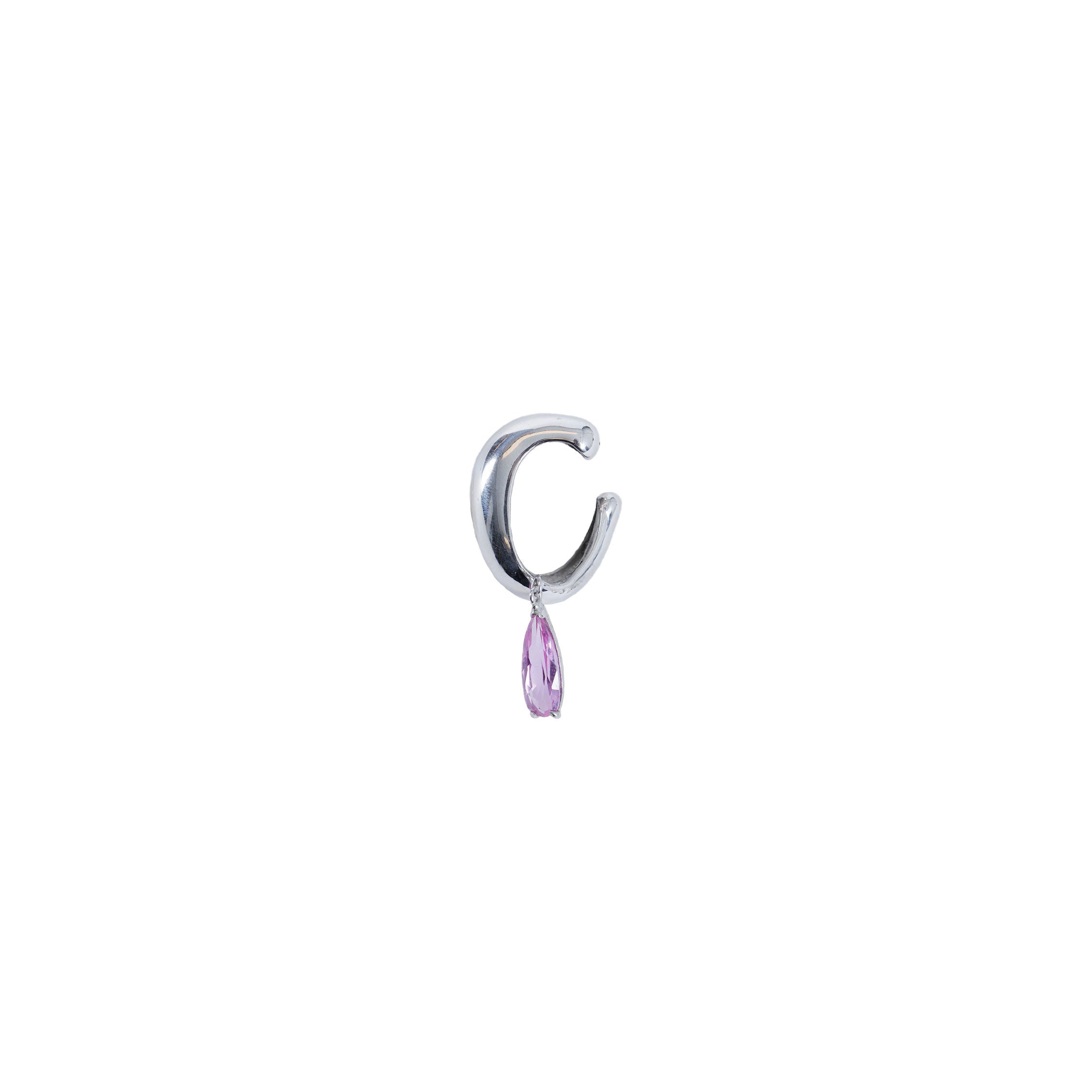 Blown Pink Drip Ear Cuff