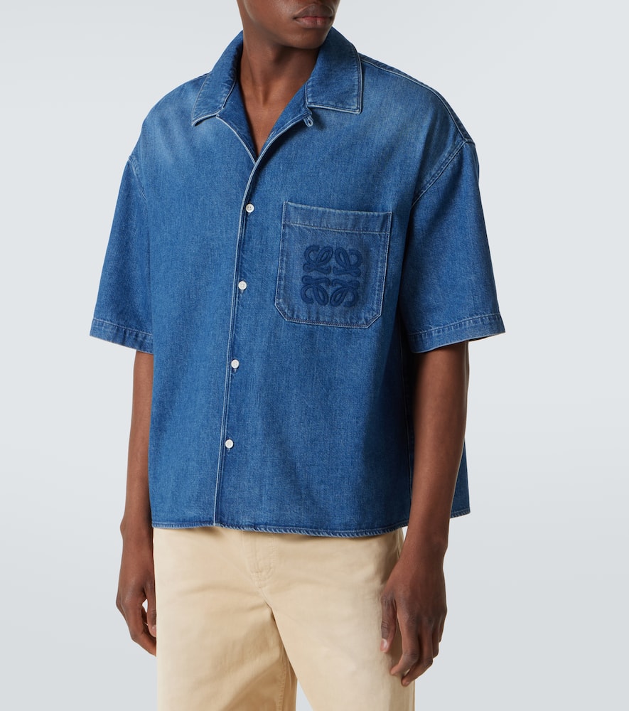 Loewe Paula's Ibiza denim bowling shirt