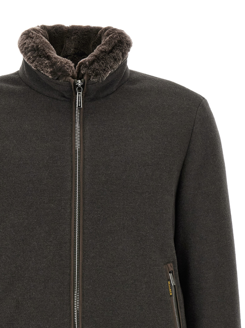 Moorer - bellati mrw bomber jacket acqua collection