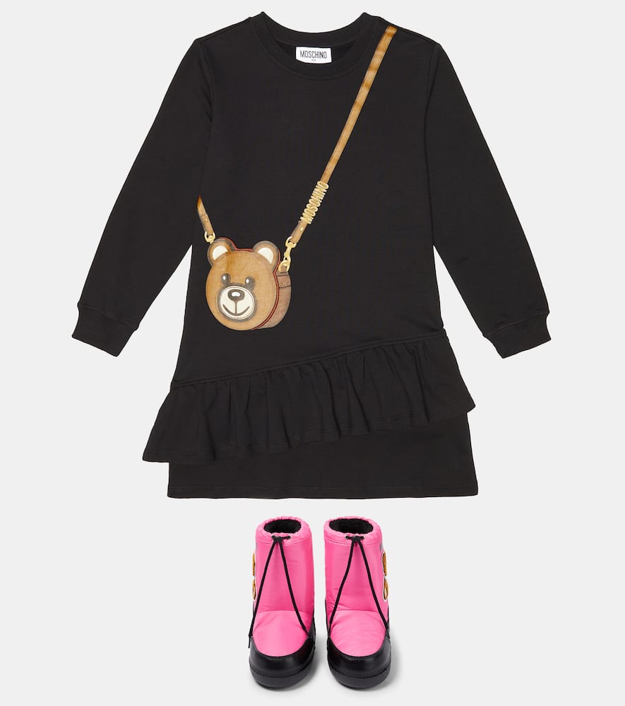 Moschino Kids Teddy Bear snow boots
