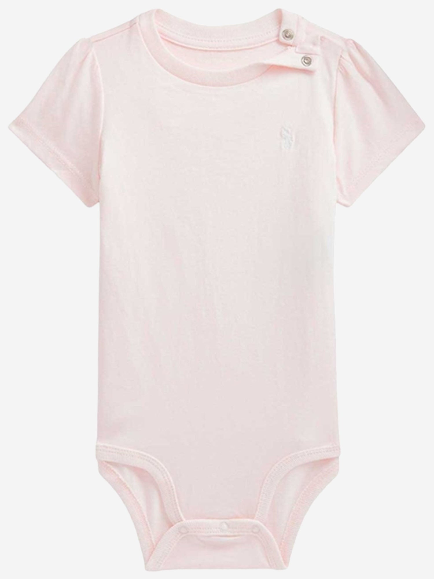Cotton Bodysuit — Pink