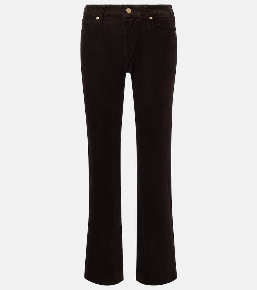 Calie Straight mid-rise flared jeans