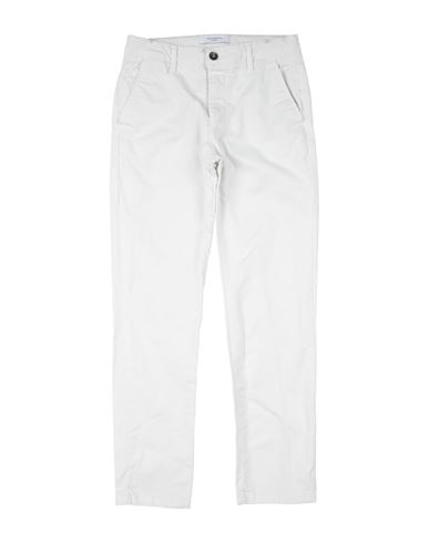 Kid Boy Pants White Size 14 Cotton, Elastane
