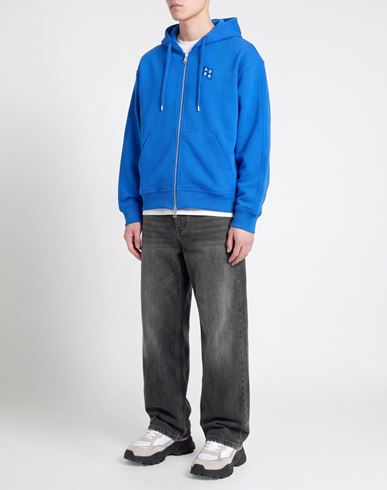 Man Sweatshirt Blue Size XS Cotton