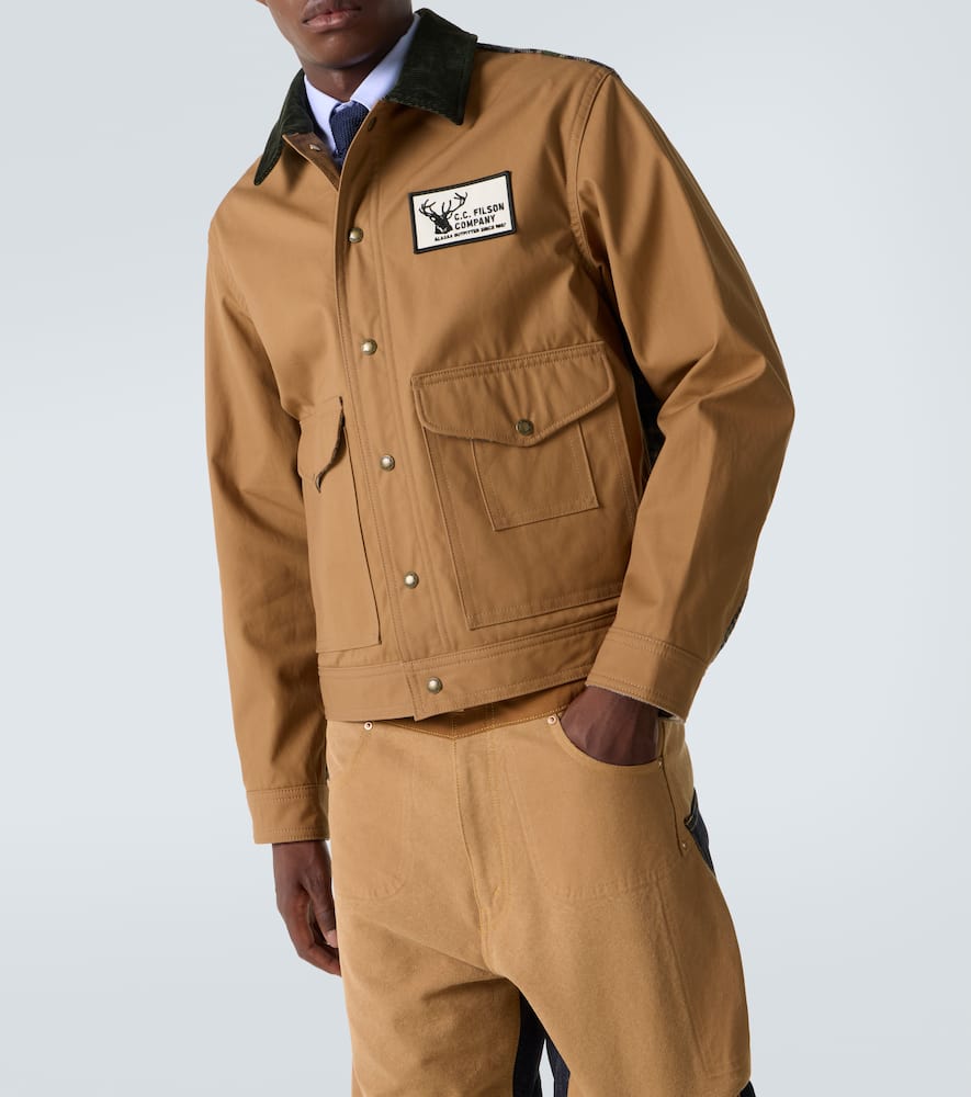 X Filson cotton and wool-blend jacket