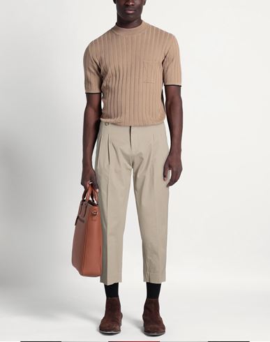 Man Pants Grey Size 32 Cotton, Elastane