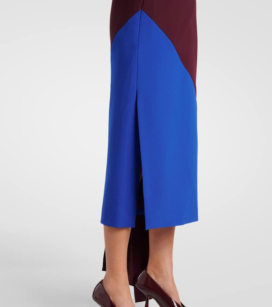 Capella crêpe maxi dress