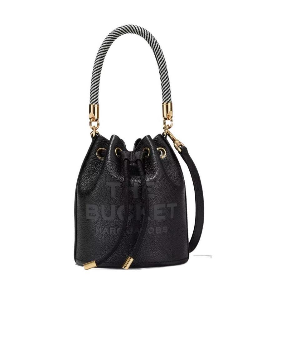Logo Embossed Bucket Bag