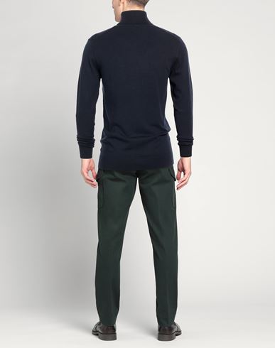 Man Turtleneck Navy Size S Viscose, Nylon