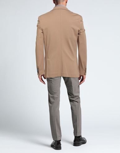 Man Blazer Camel Size 38 Viscose, Polyamide, Elastane