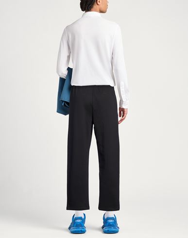 Man Pants Black Size M Cotton