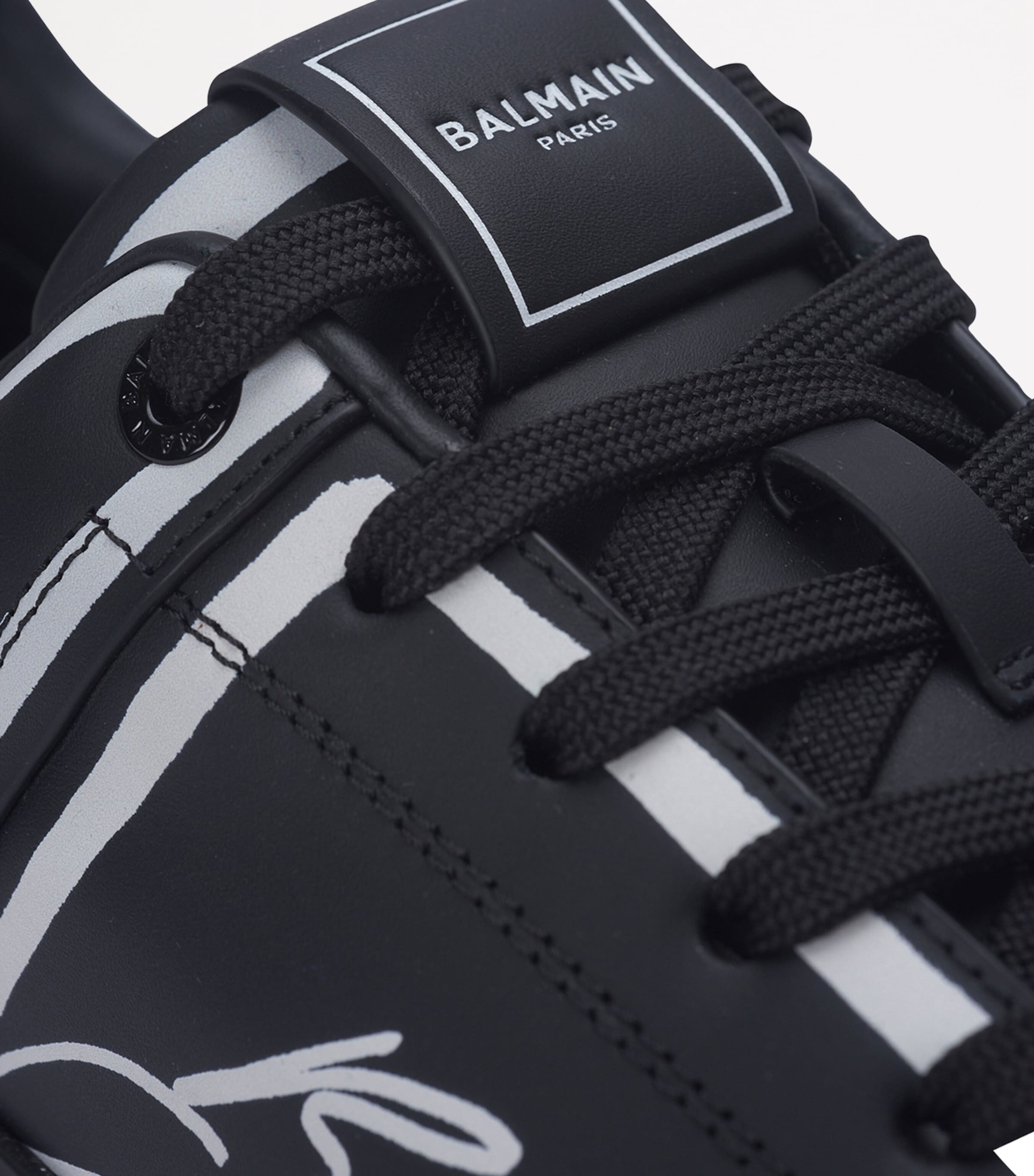발망 남성 Calfskin B-Court Printed Sneakers 000000000007761498