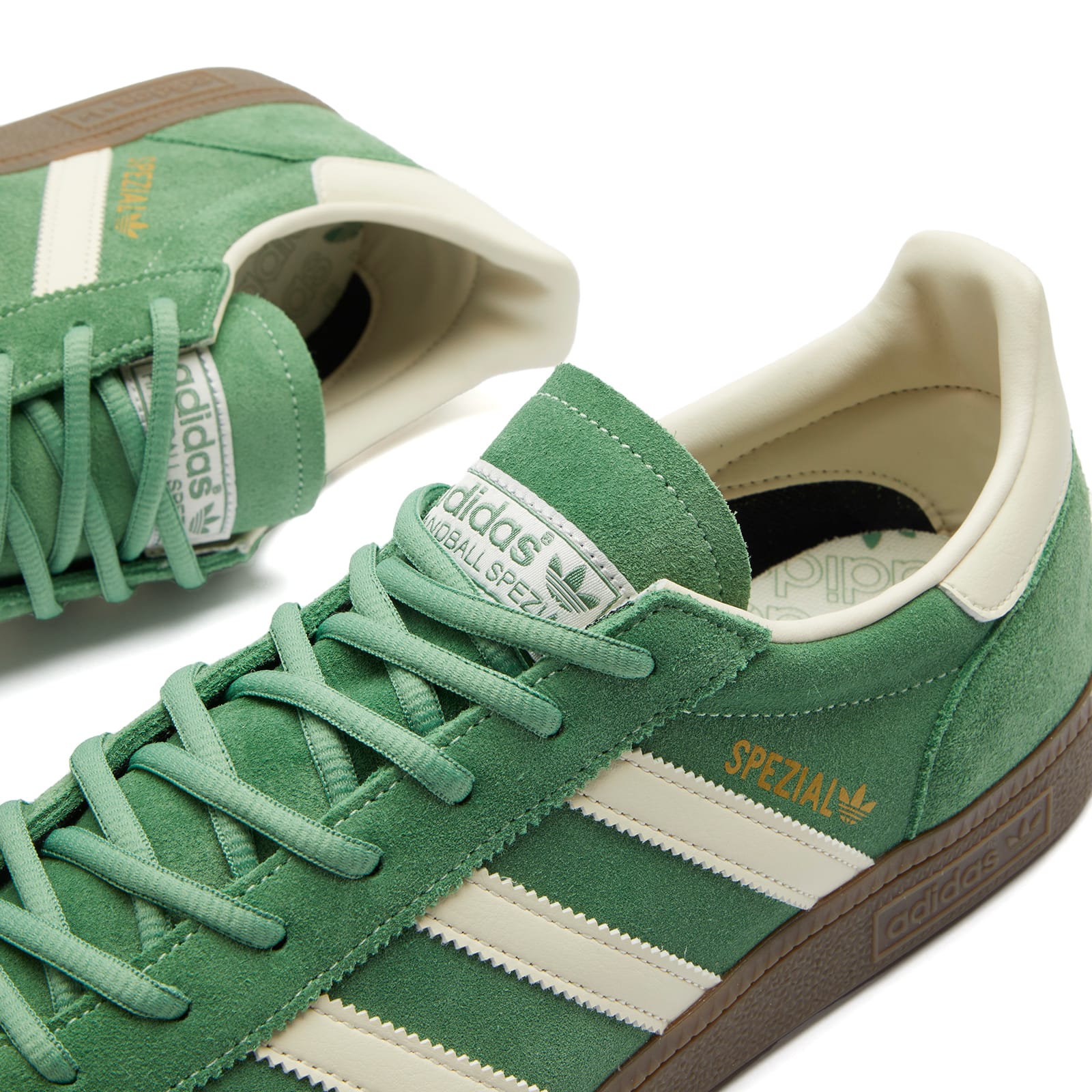 Handball Spezial Sneakers in Preloved Green/Cream White/Crystal White