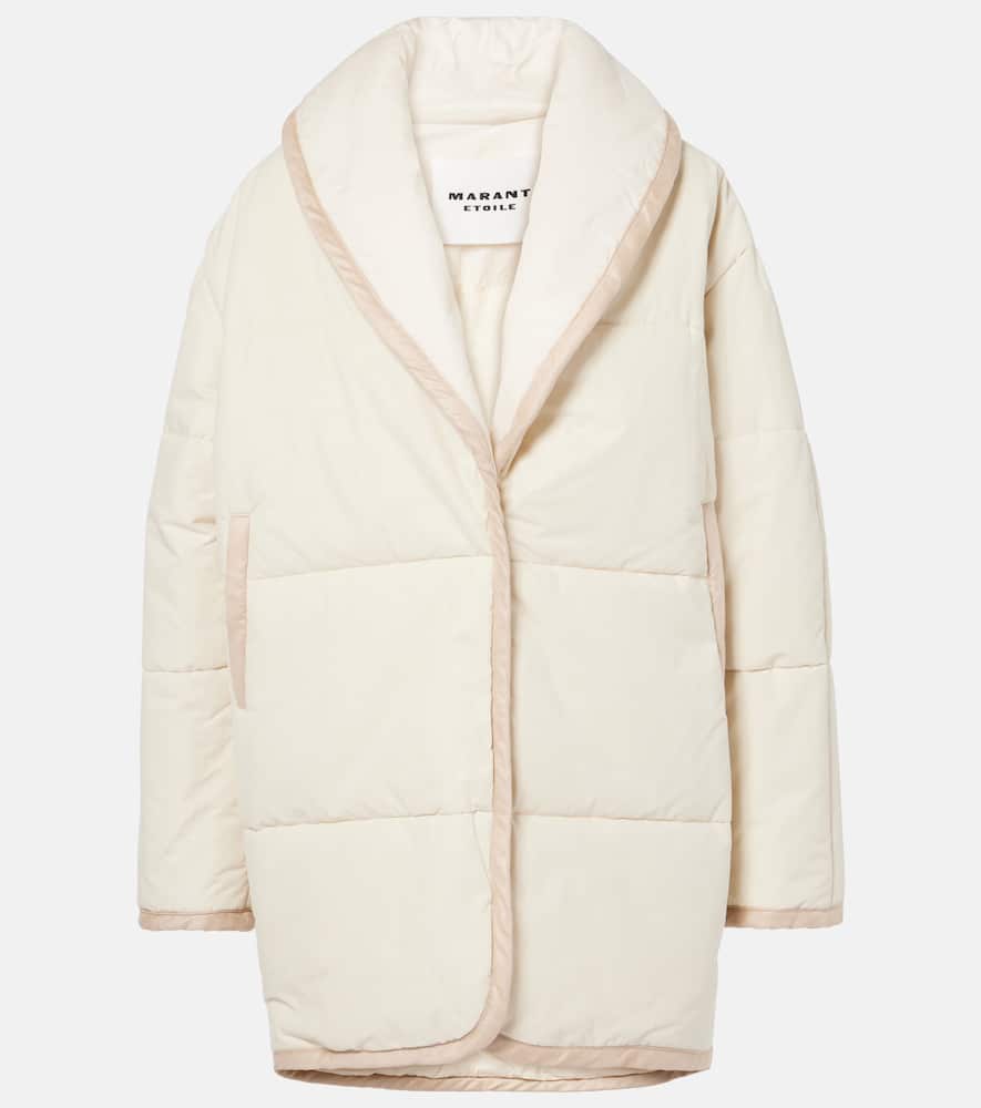 Gally cotton-blend down coat