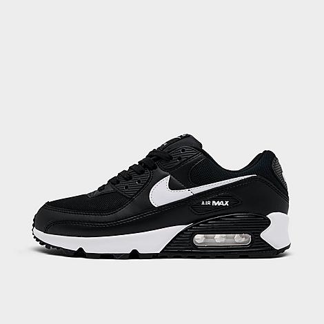 Women's Air Max 90 Casual Shoes in Black/White