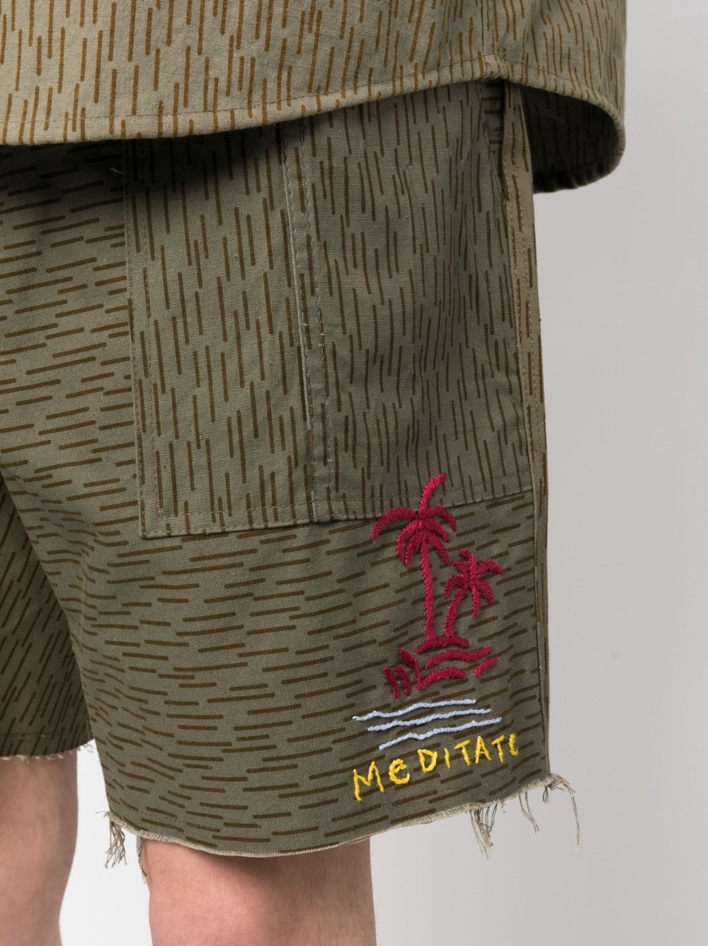 President's Camouflage Print Short