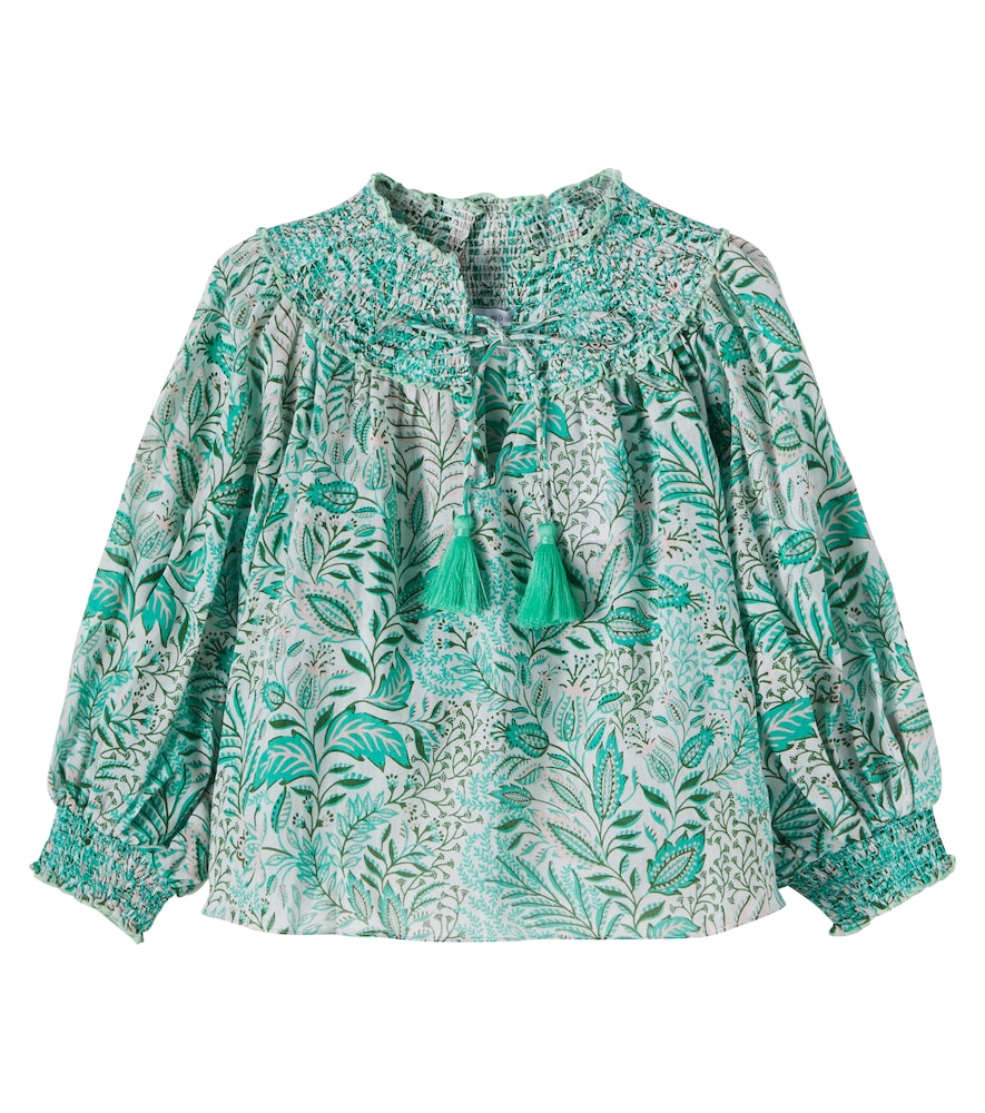 Ysee printed cotton blouse