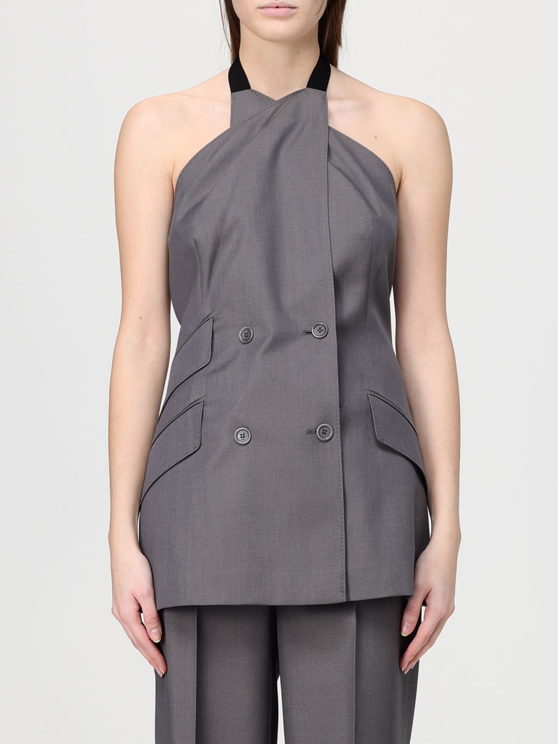 Jacket Woman color Grey