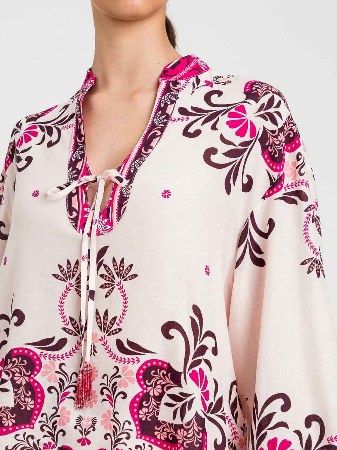 Top Woman color Fuchsia