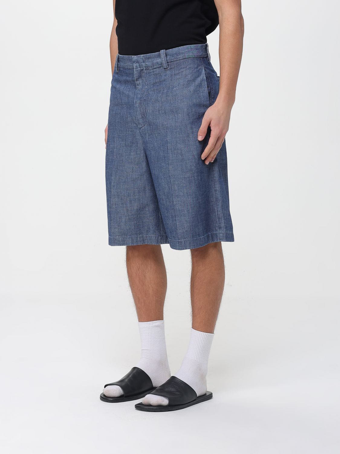Shorts Men color Indigo