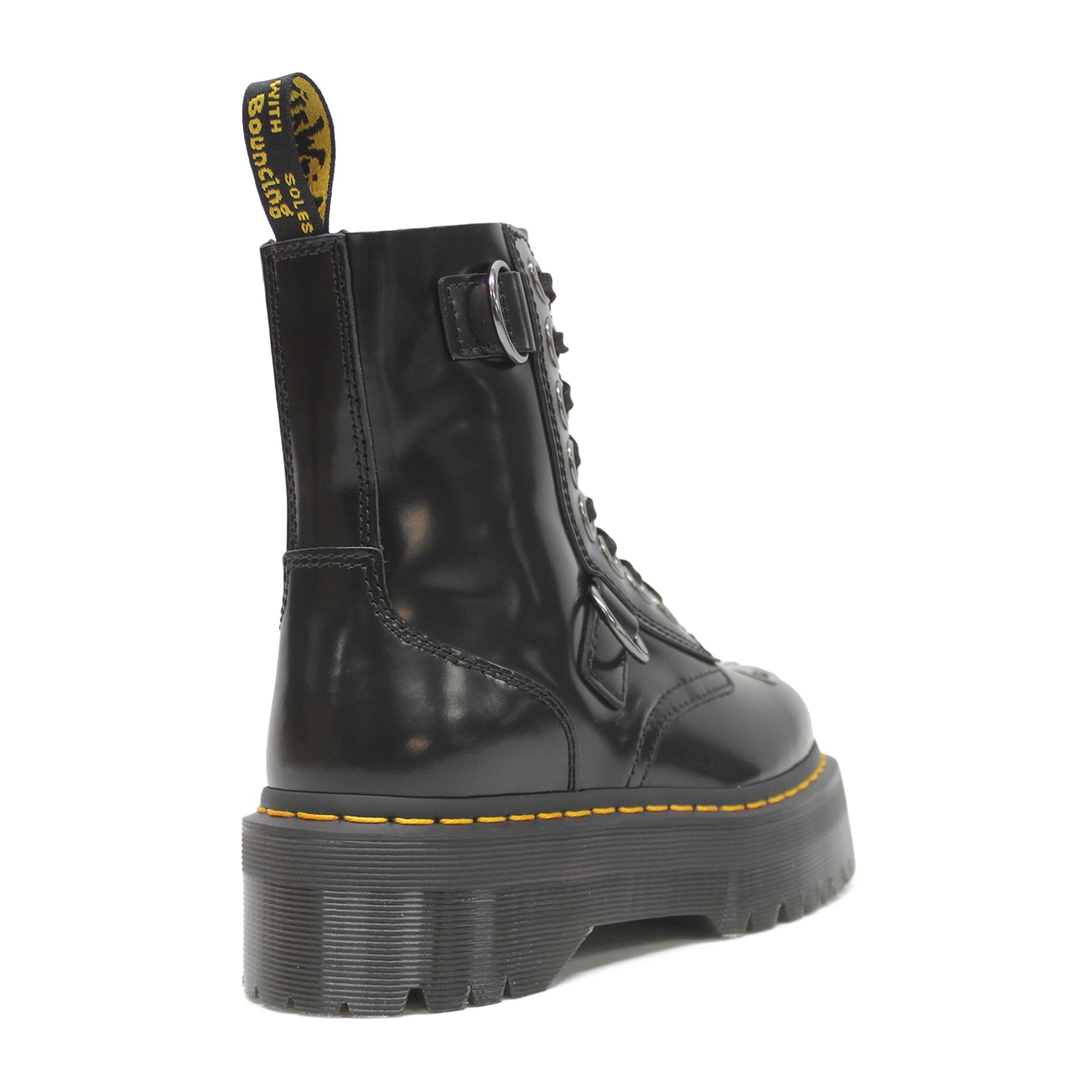 Dr. Martens Jadon Alt Buttero Leather Unisex Ankle Platform Boots
