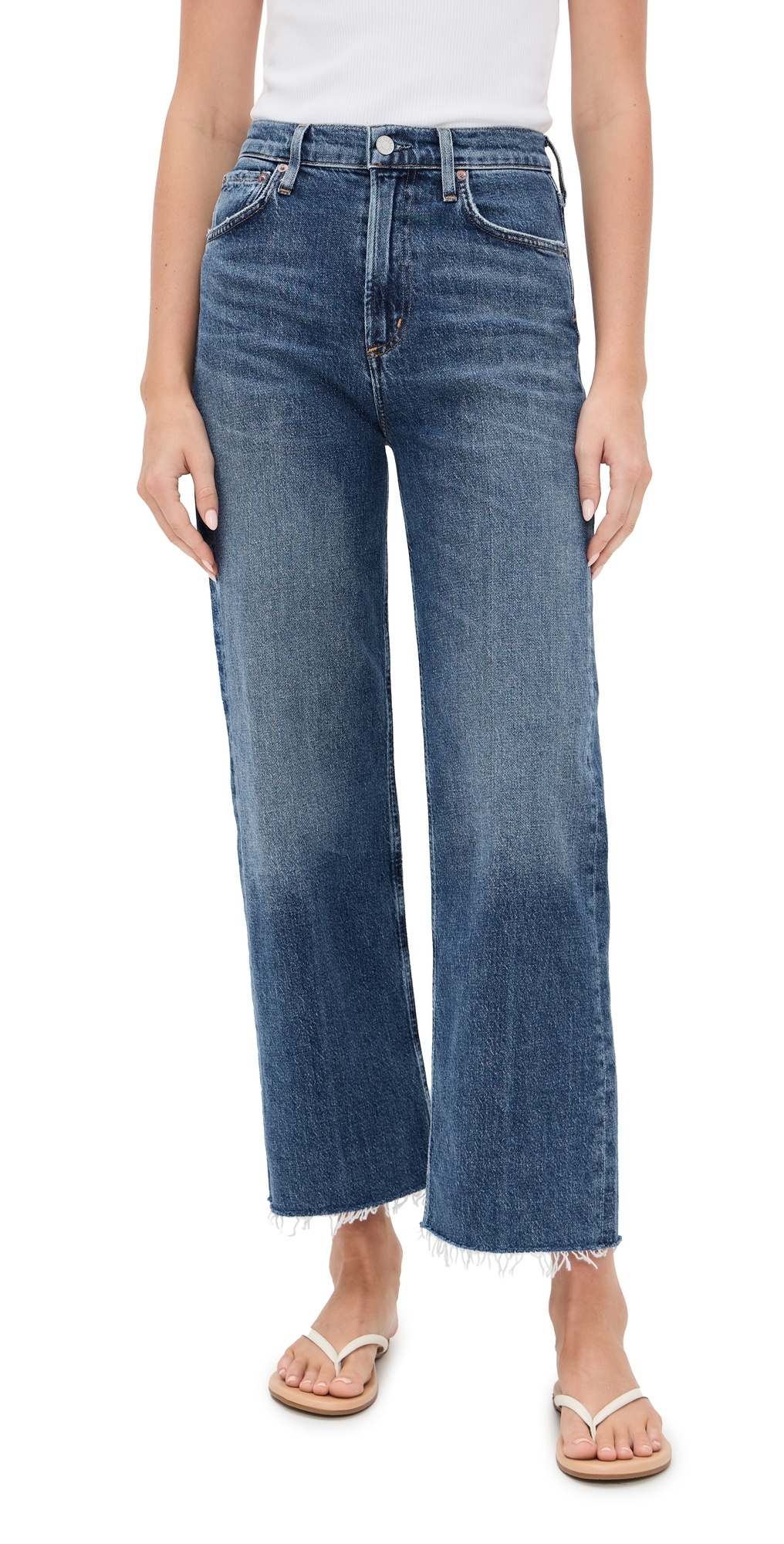 Ren High Rise Wide Leg Jeans Chord