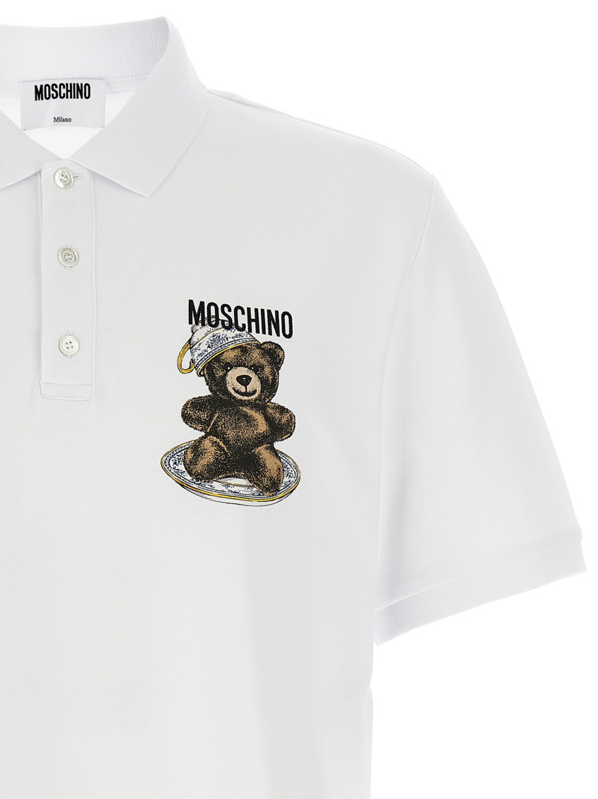 White Press polo shirt