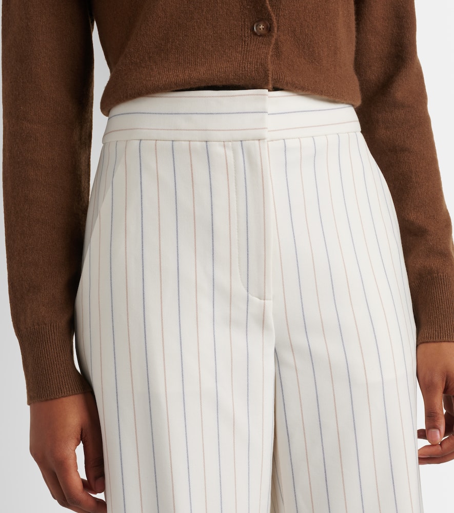 Brixton striped wide-leg pants