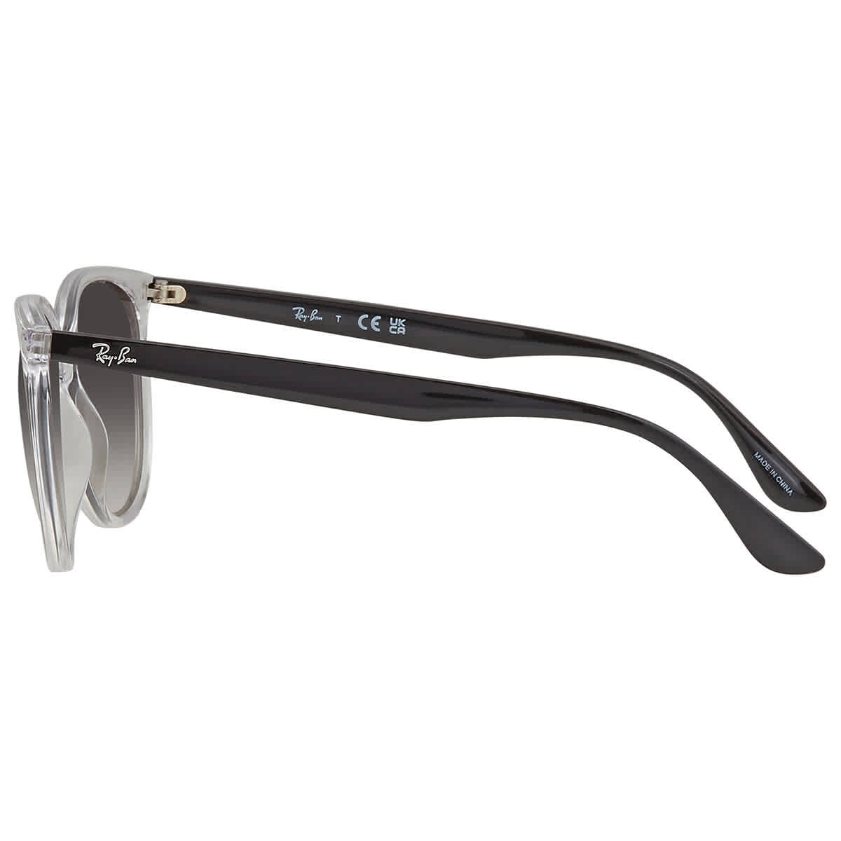 Grey Gradient Square Ladies Sunglasses RB4378 647711 54