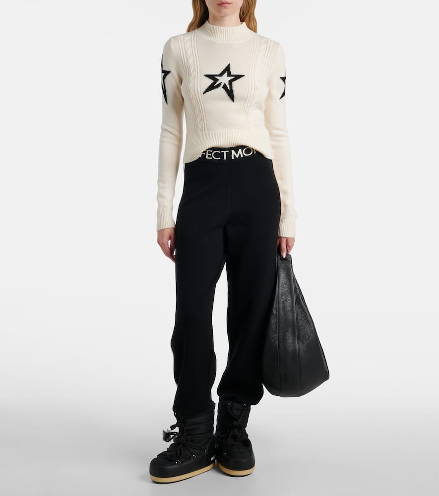Intarsia wool sweater