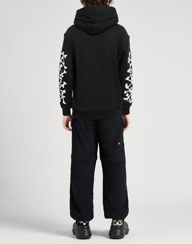 Amiri Man Sweatshirt Black Size S Cotton, Lyocell