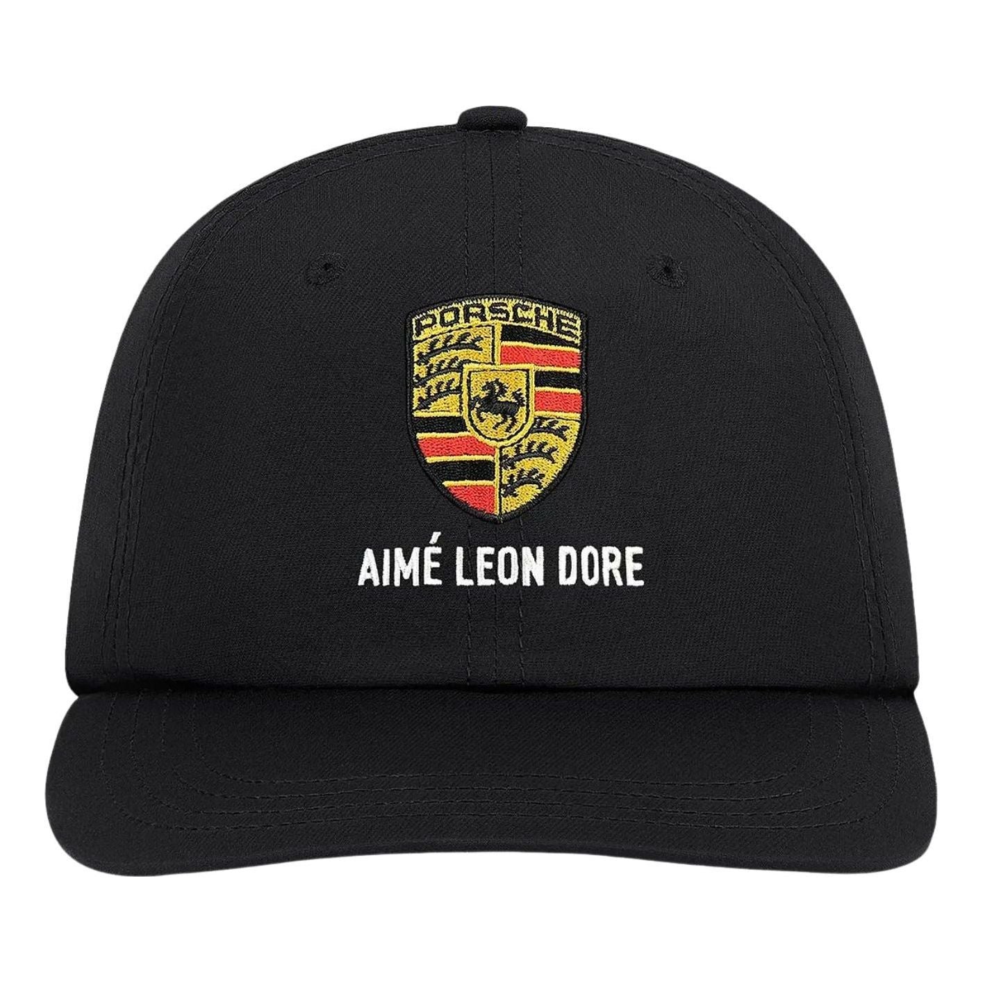 X Porsche Nylon Logo Hat 'Jet Black'