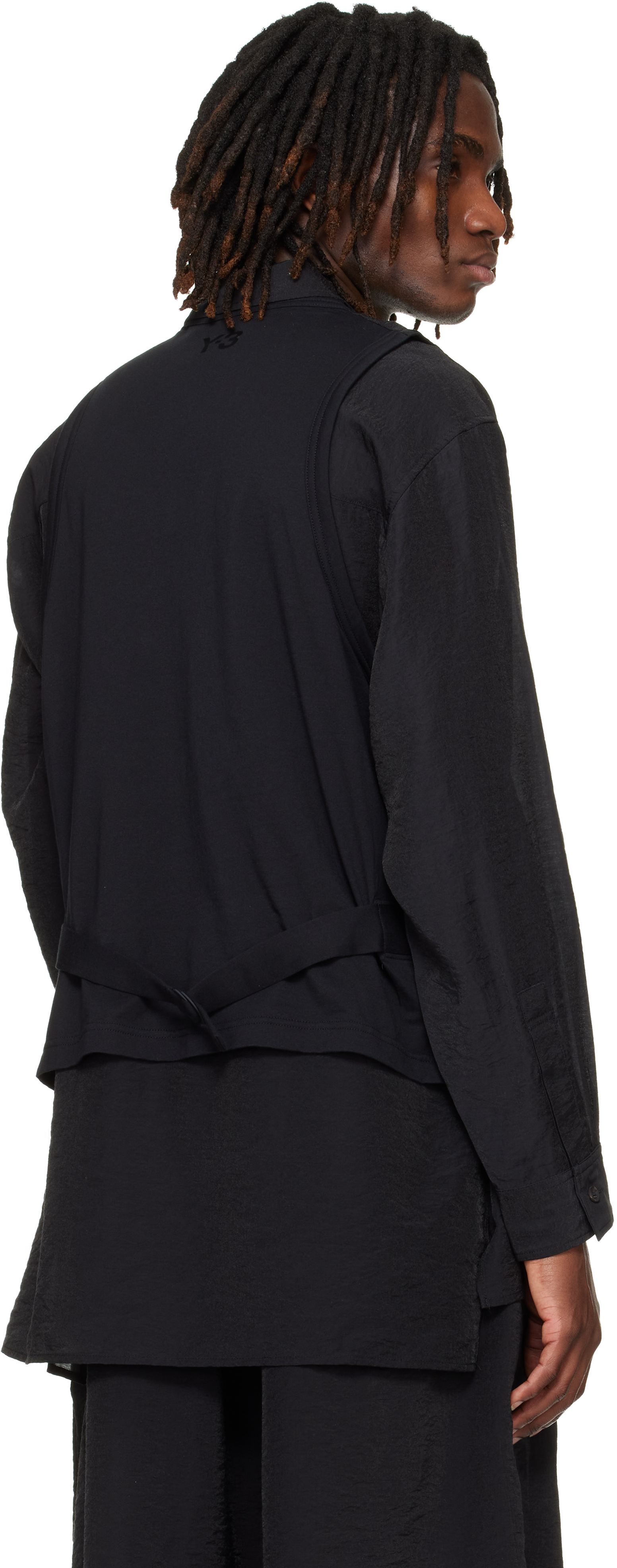 Black Tailored Vest