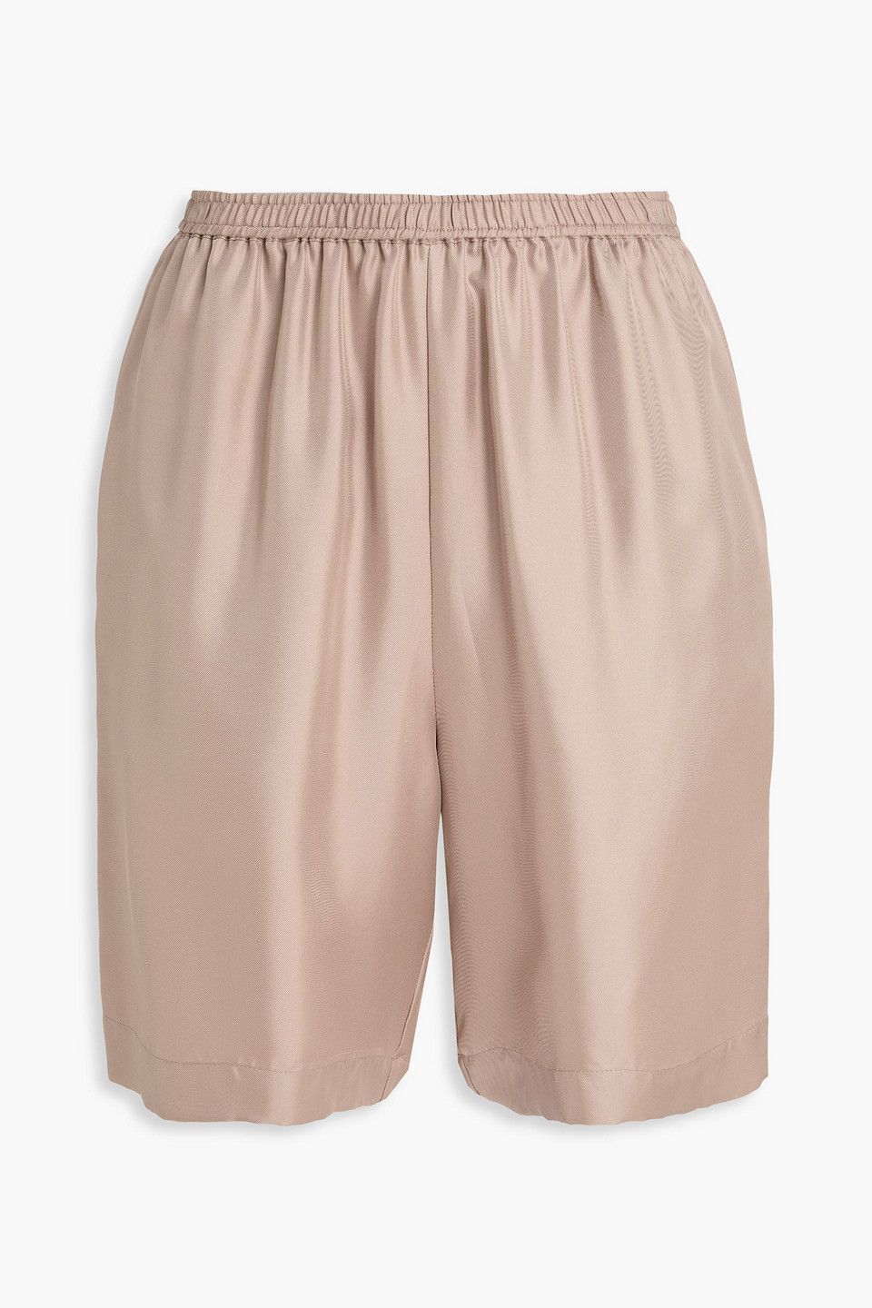 Zinia silk-twill shorts - Neutral - XS