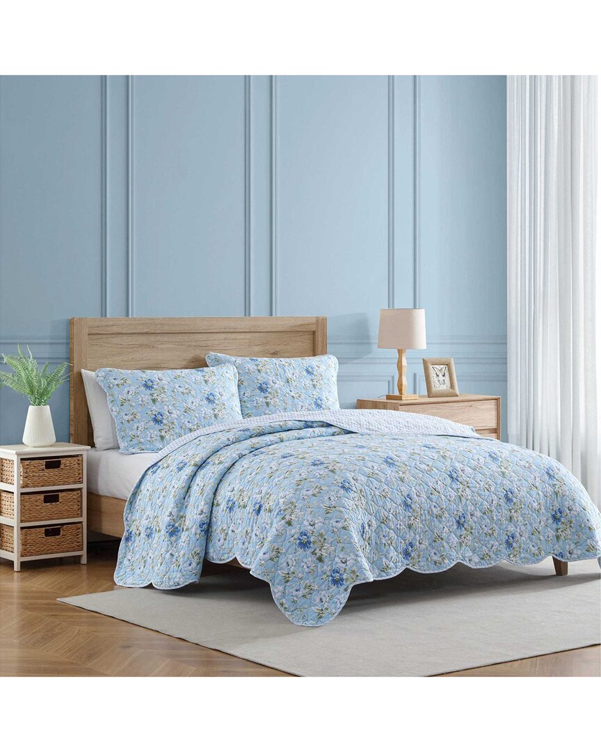 Peony Garden Reversible Quilt Set