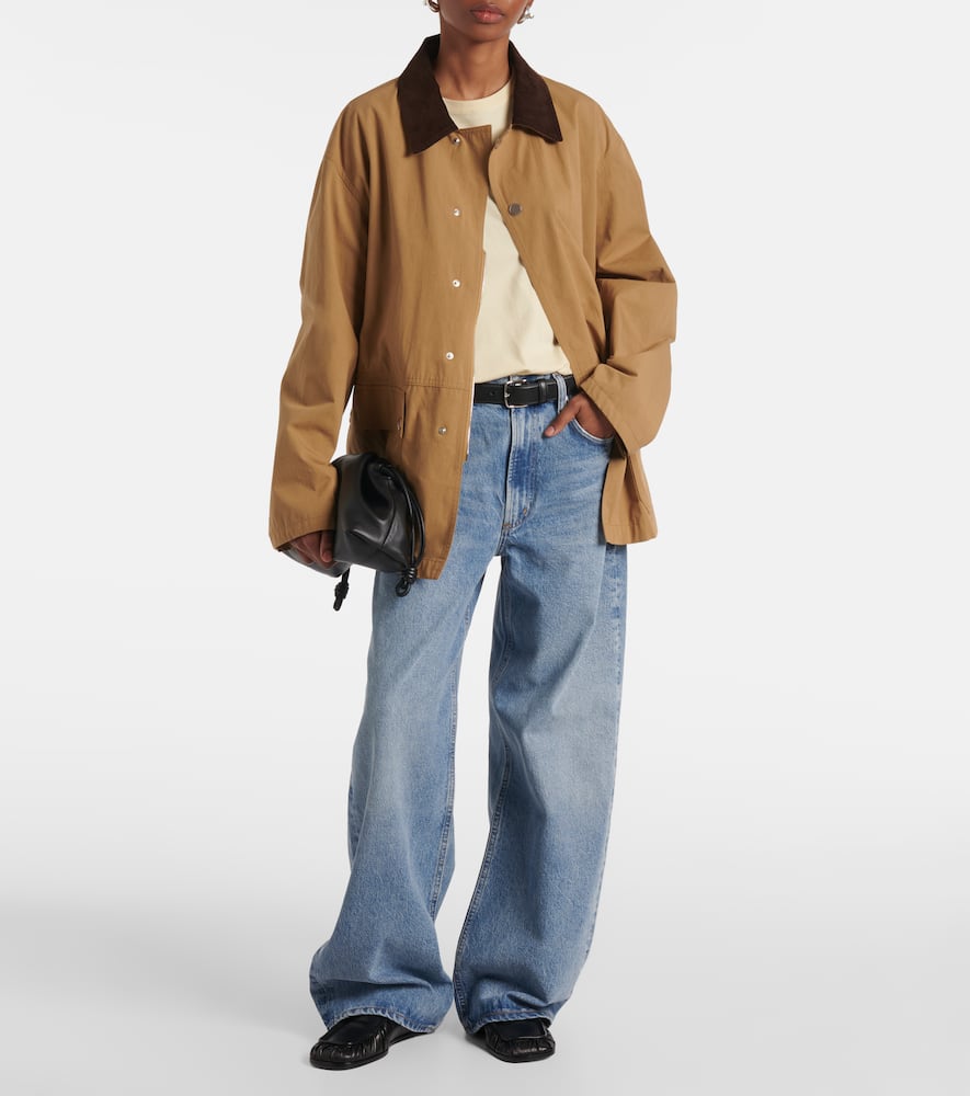 Low Curve mid-rise wide-leg jeans