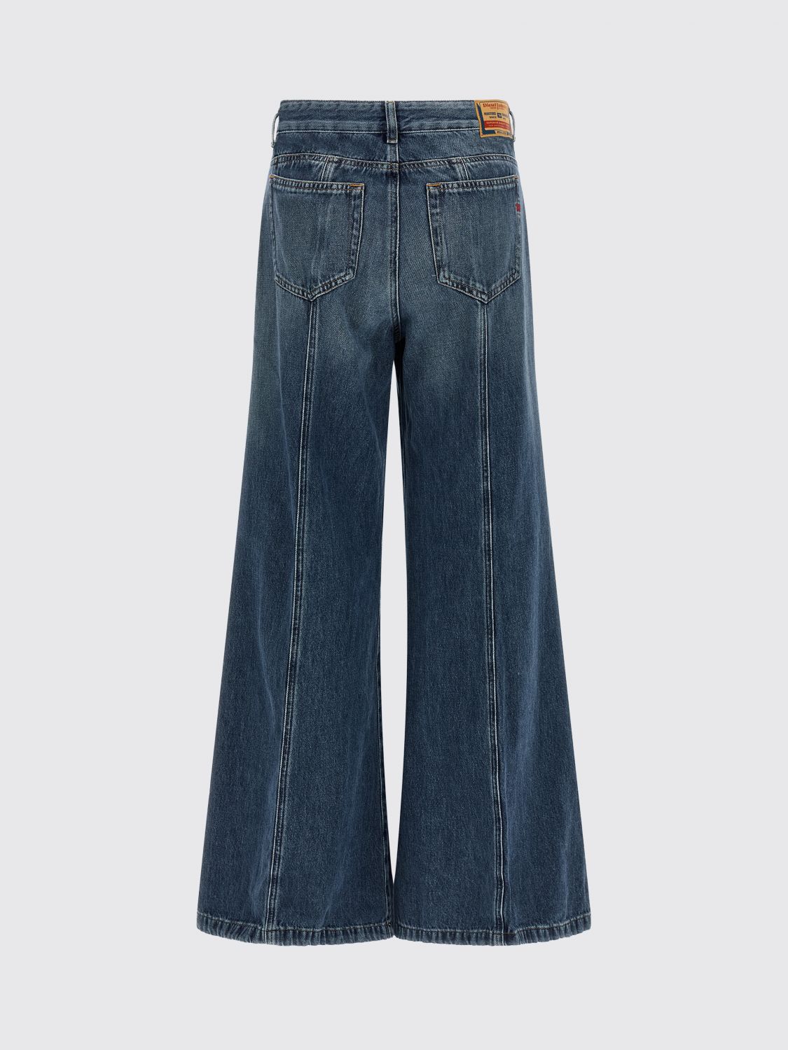 Diesel D-Akii wide-leg denim jeans - Blue