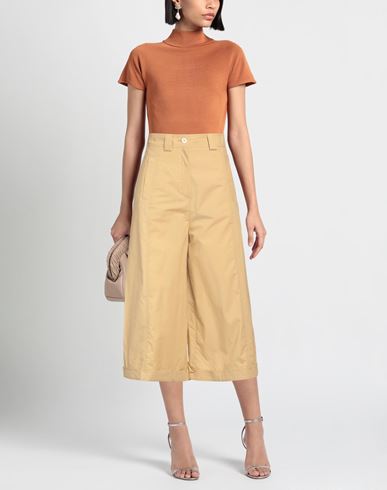 Momoní Woman Pants Sand Size 2 Cotton