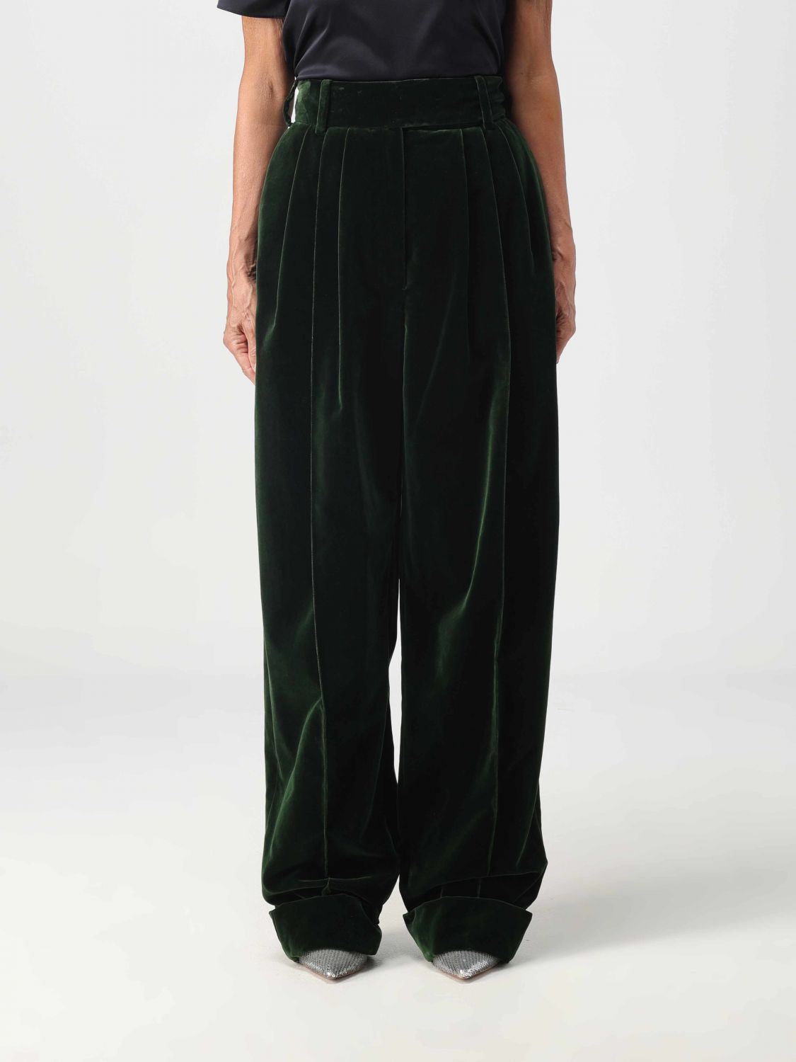 Pants Woman color Green
