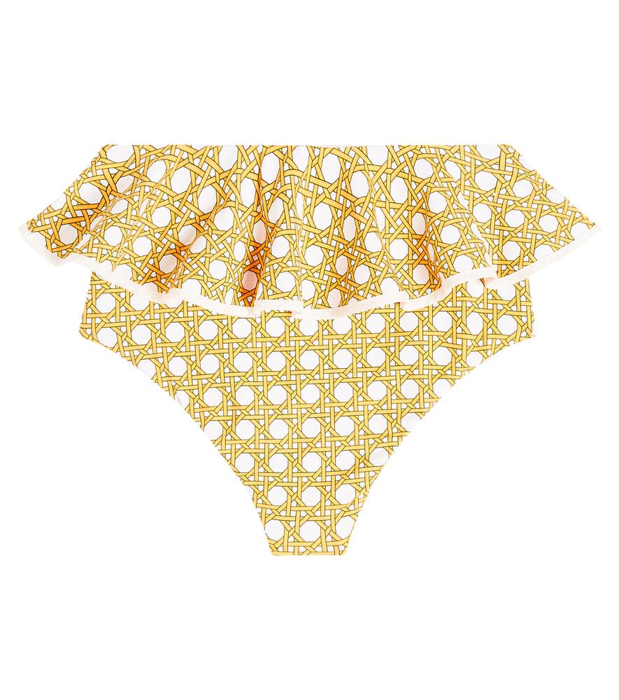 Marysia Bumby Aman ruffled bikini bottom