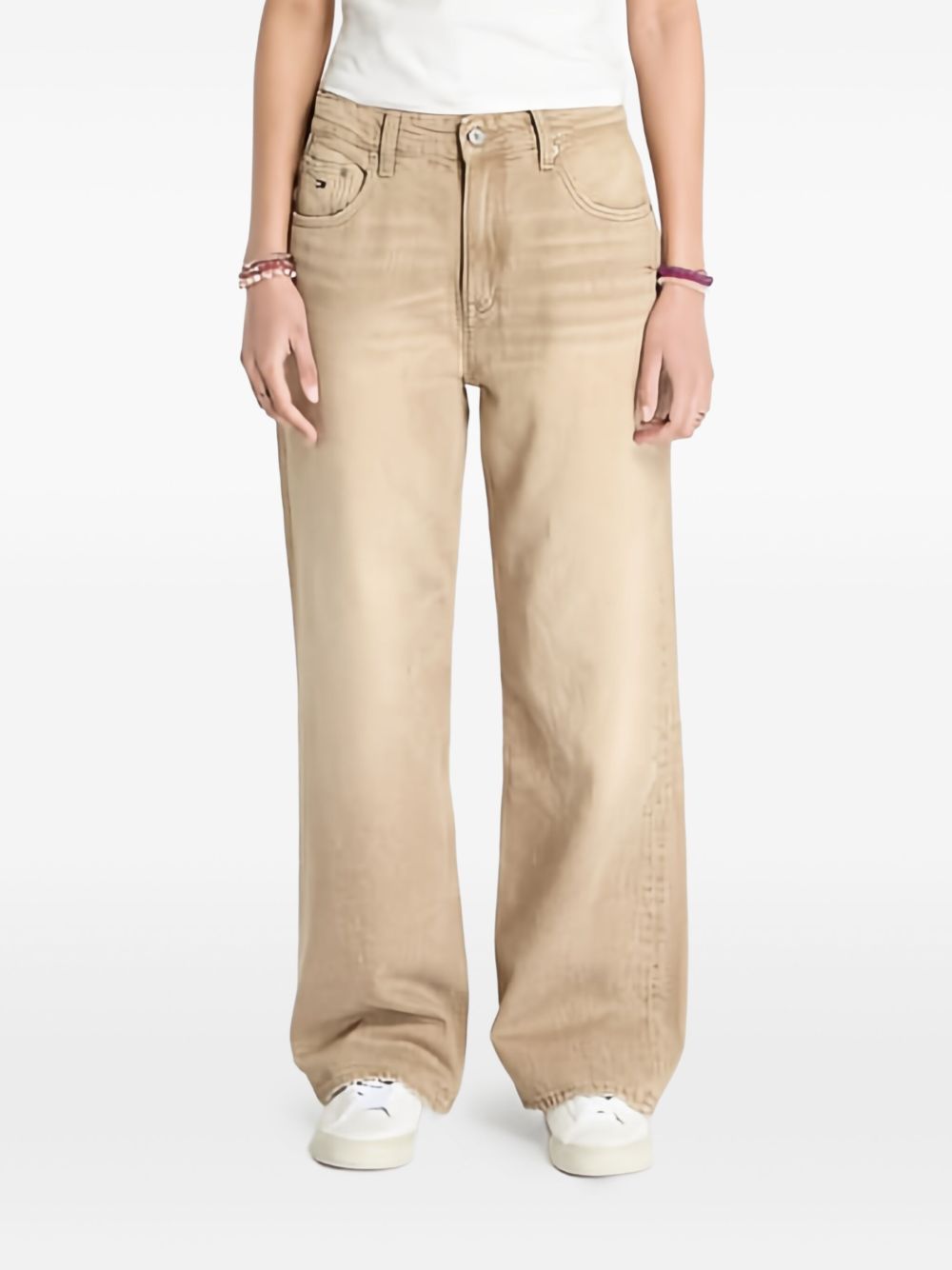 Tommy Jeans Mia Mr Relaxed straight jeans - Neutrals