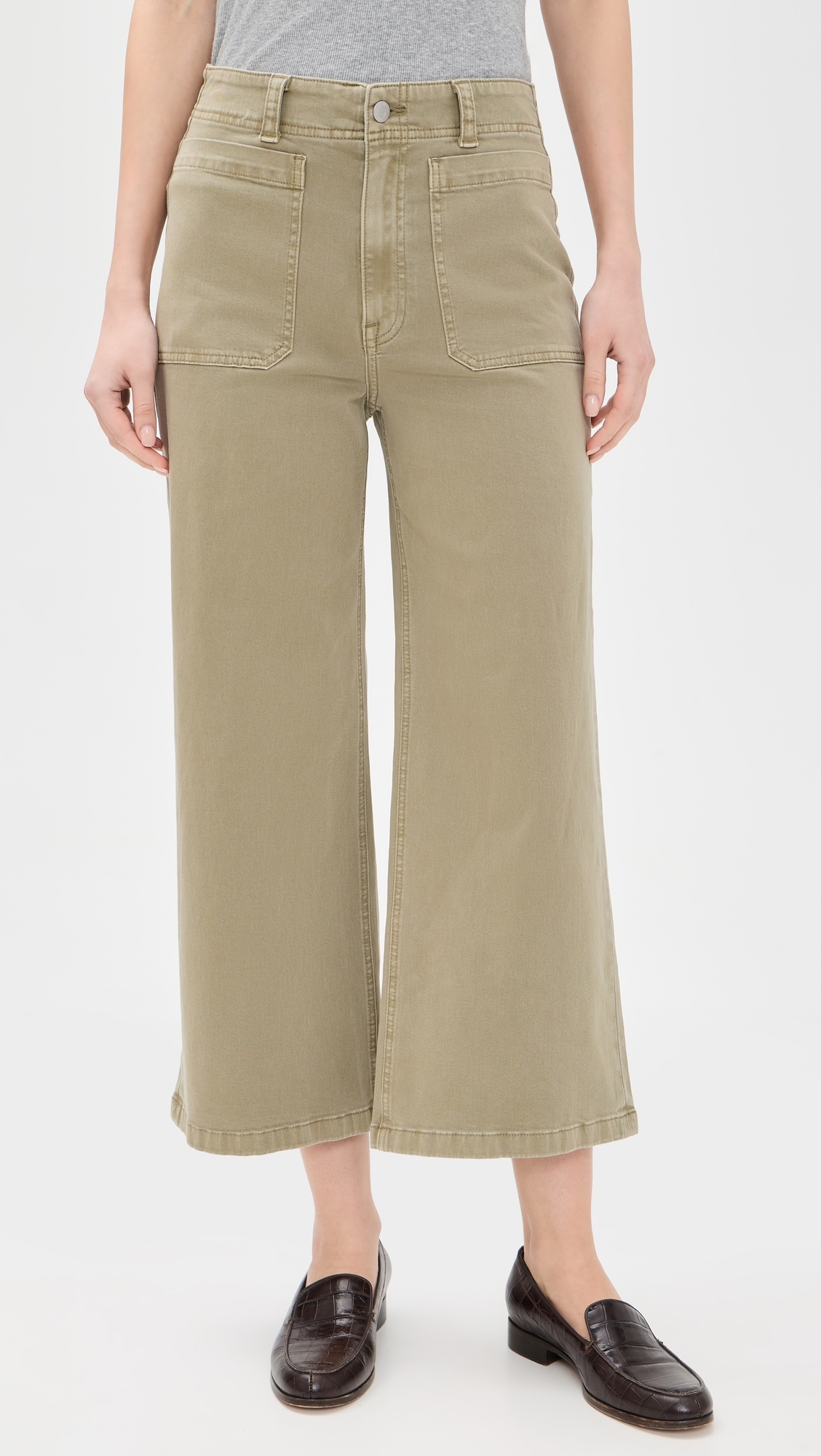 Zooey Utility Trousers Slate Green