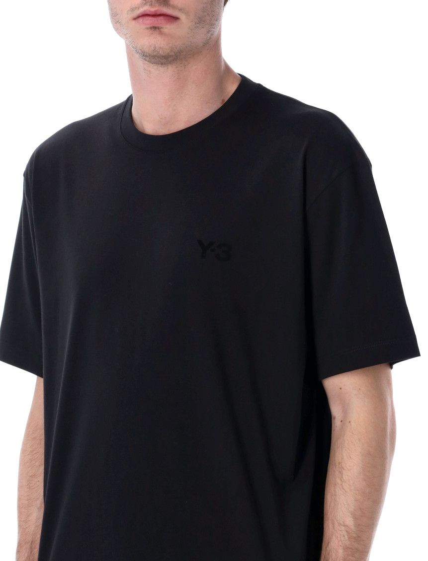 Y-3 - regular fit short sleeve crew neck t-shirt