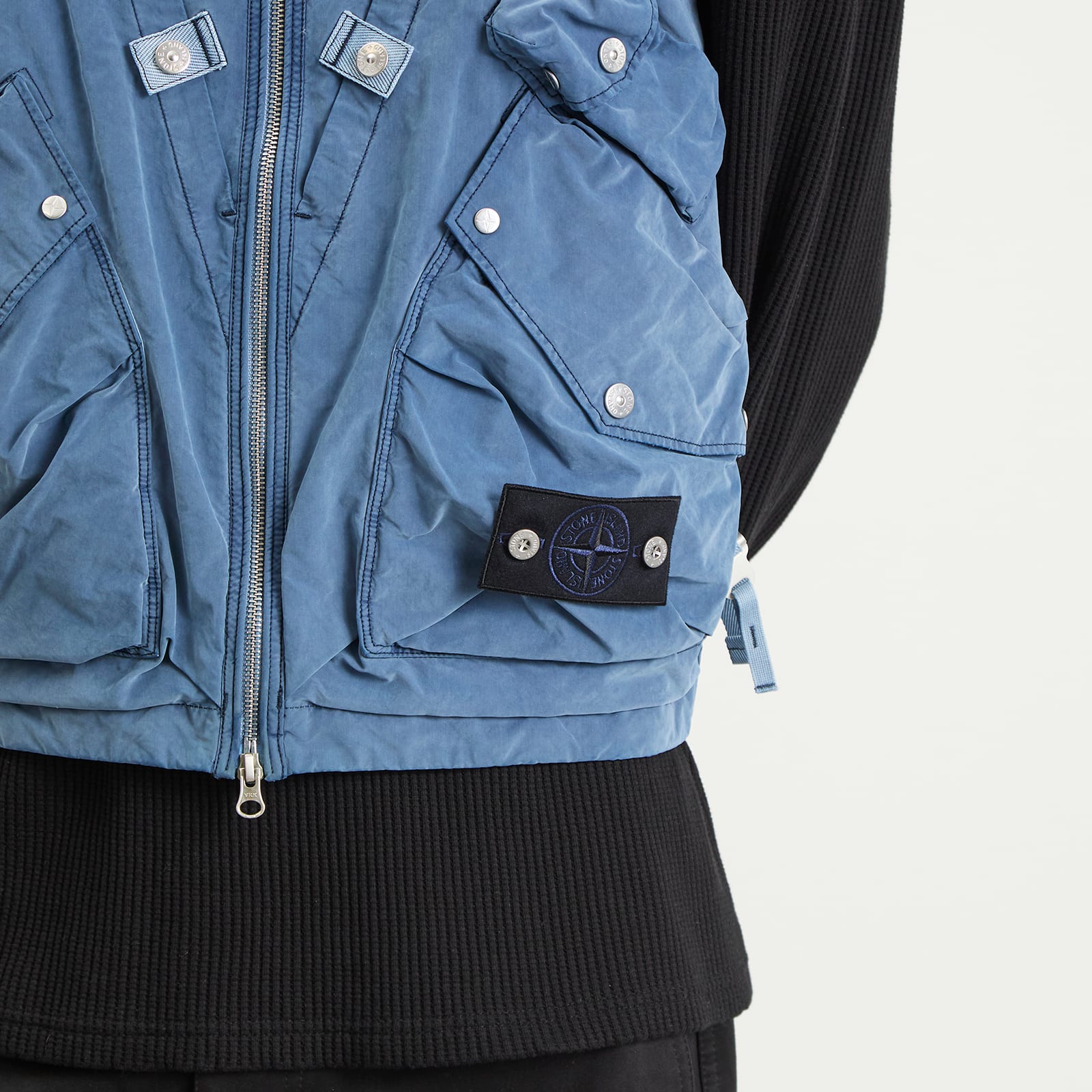 Men's David Light Indigo-TC Vest