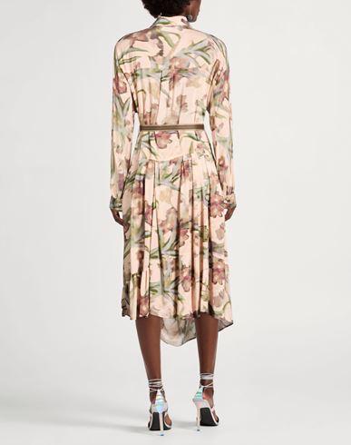 Use Woman Midi dress Beige Size 2 Rayon, Silk