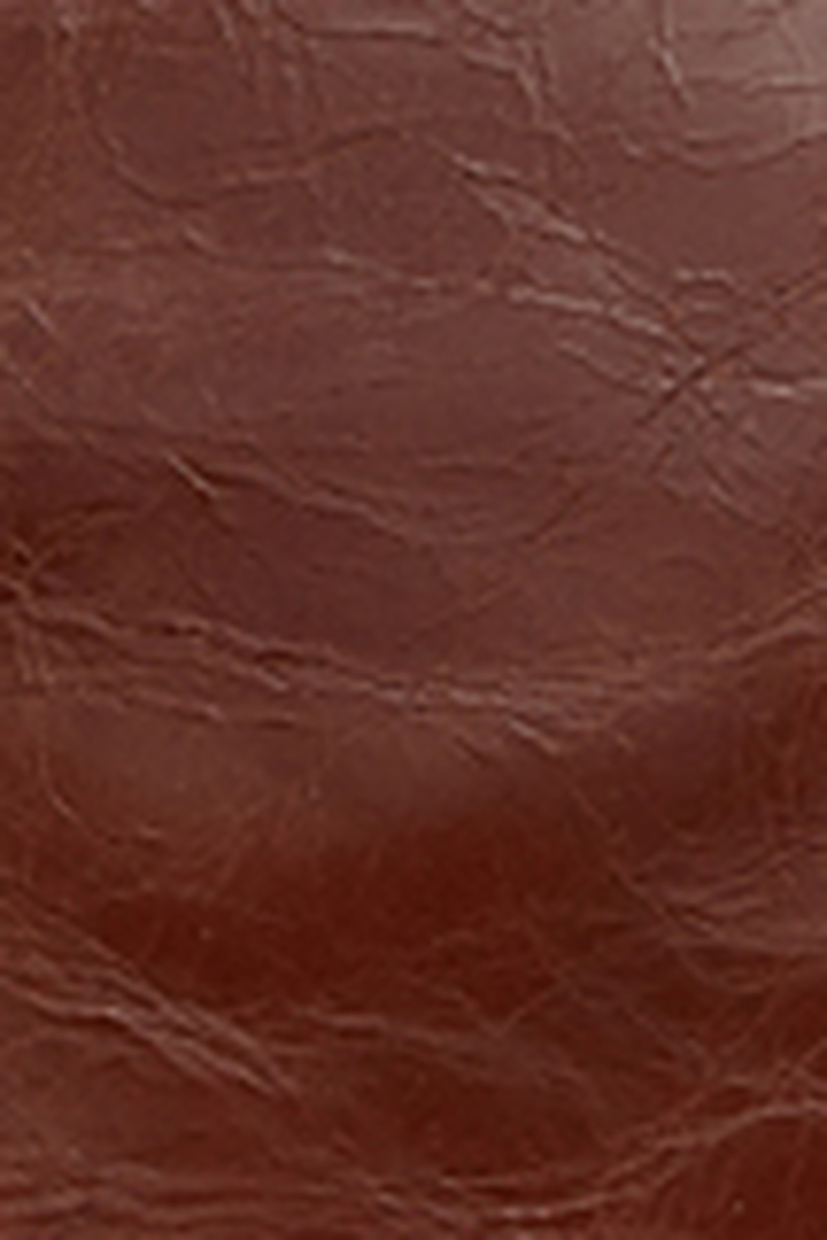Small crinkled leather and eyelets Cabas tote