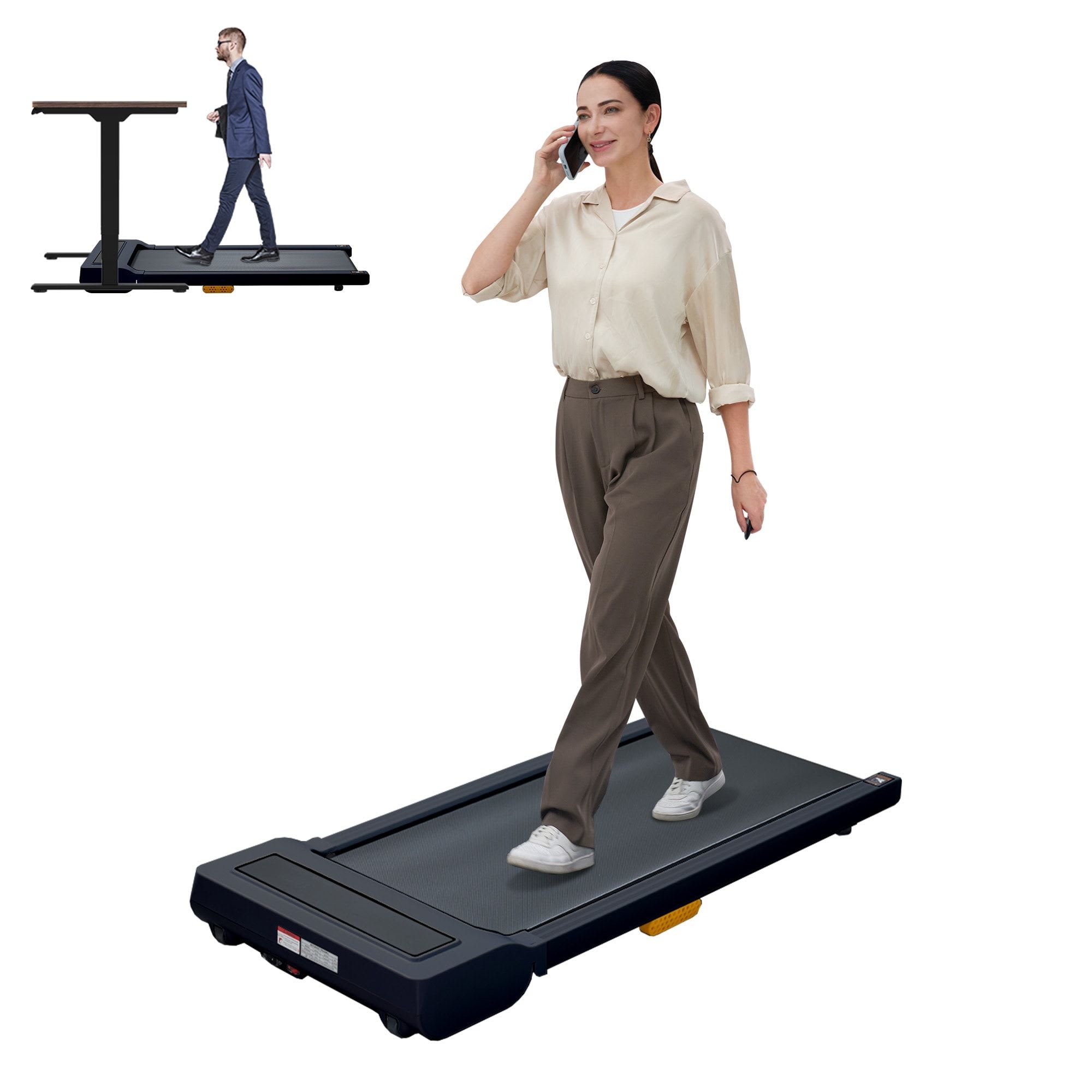 High-Efficiency Brushless Motor Treadmill With Led Display And Countdown Modes, Compact Design, Supports 275Lbs Capacity, Ideal For Home Fitness